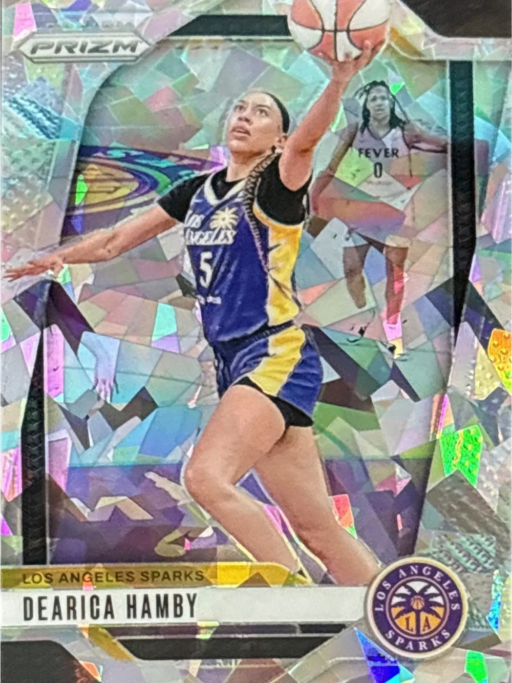 Panini Prizm Los Angeles Sparks Dearica Hamby Basketball Card
